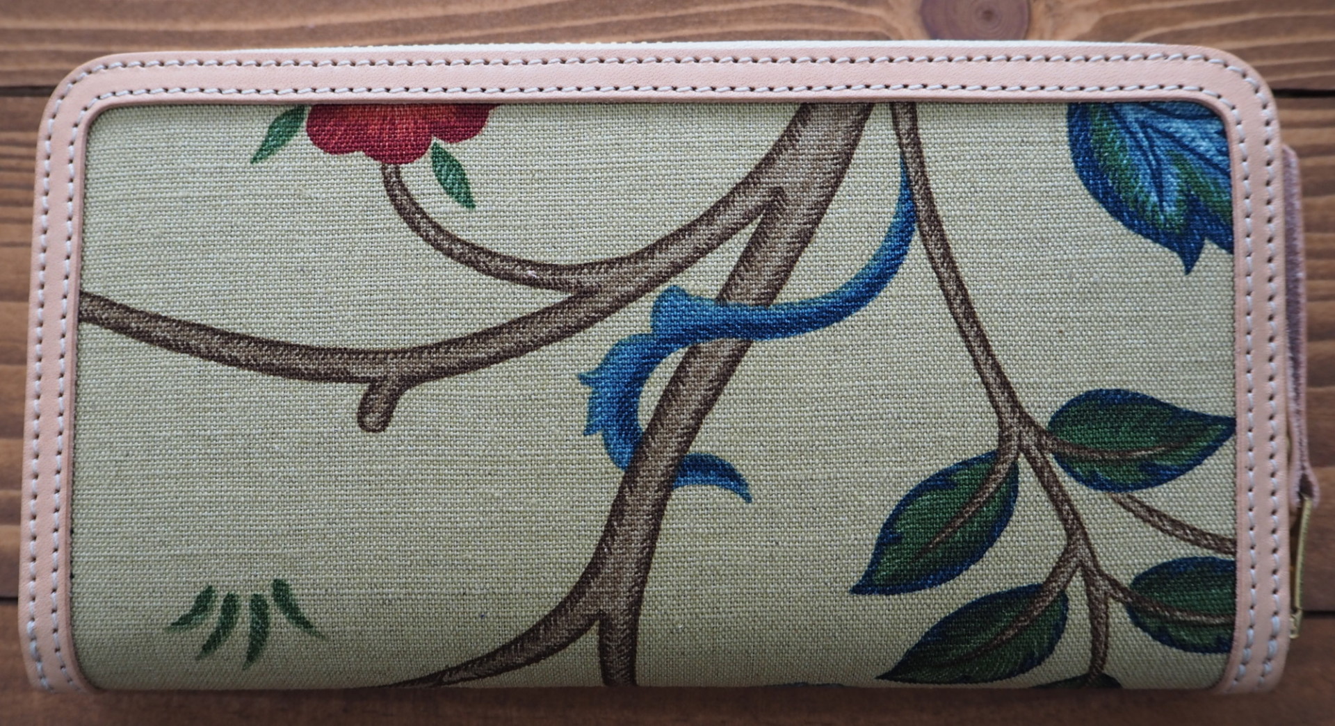 William Morris long zip wallet | KOCORONO